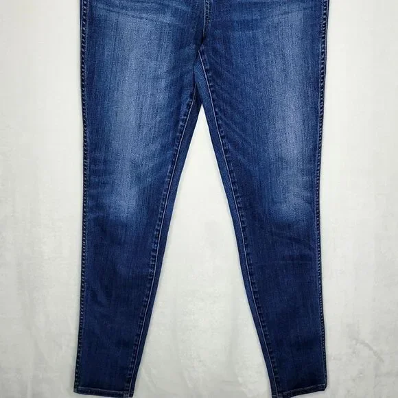 Madewell 10" High Rise Skinny Jeans Size 31T - Picture 3 of 9